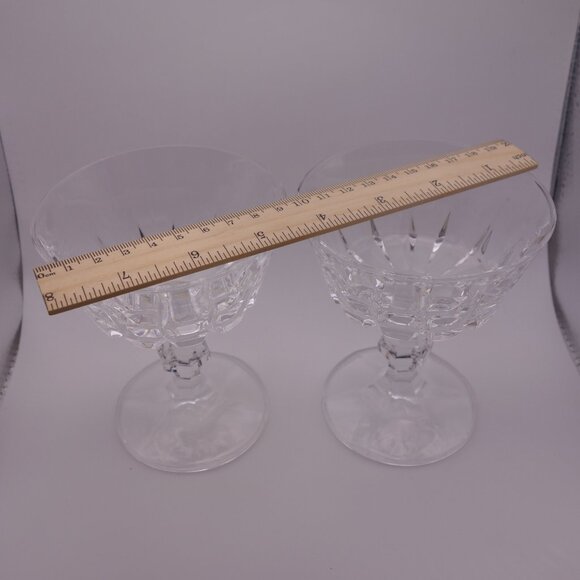 Set of Two(2) Vintage Wine Glasses - Picture 3 of 14